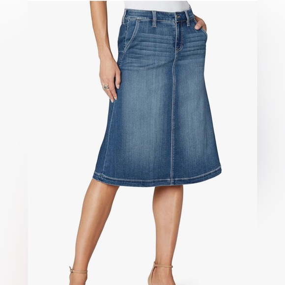 Liverpool Dresses & Skirts - Liverpool Los Angeles Denim Skirt